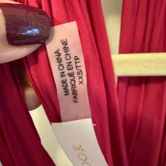 Ramy Brook Red Halter Midi Dress - Picture 4 of 8